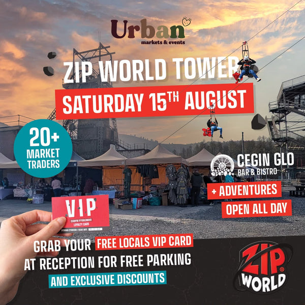 Collection from Zip World Tower on 15th August 2026