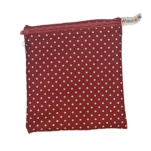 Autumn Polka - Small Poppins Pouch Washable Snack Bag