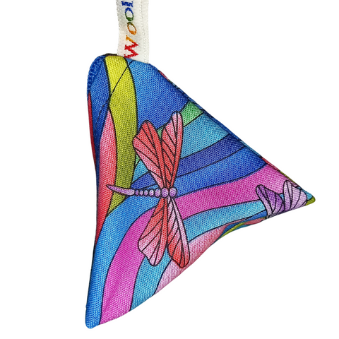 Dragonfly Dance - Tri-Keyring Snack Poppins Pouch