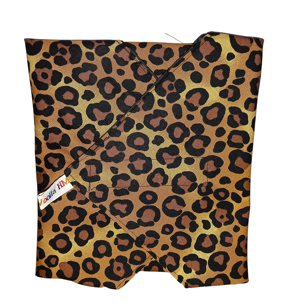 Washable Reusable Sandwich Wrap  - Vegan - Leopard Animal Print