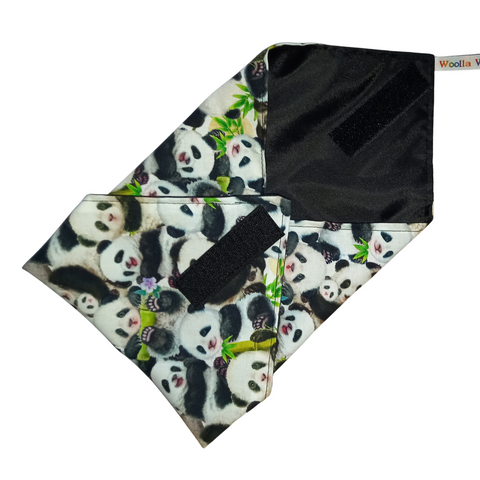 Washable Reusable Sandwich Wrap  - Vegan - Panda Panda