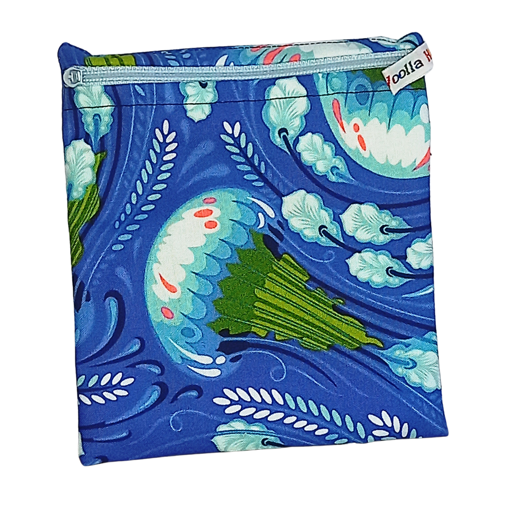 Jellyfish Swirl - Small Poppins Pouch Washable Snack Bag