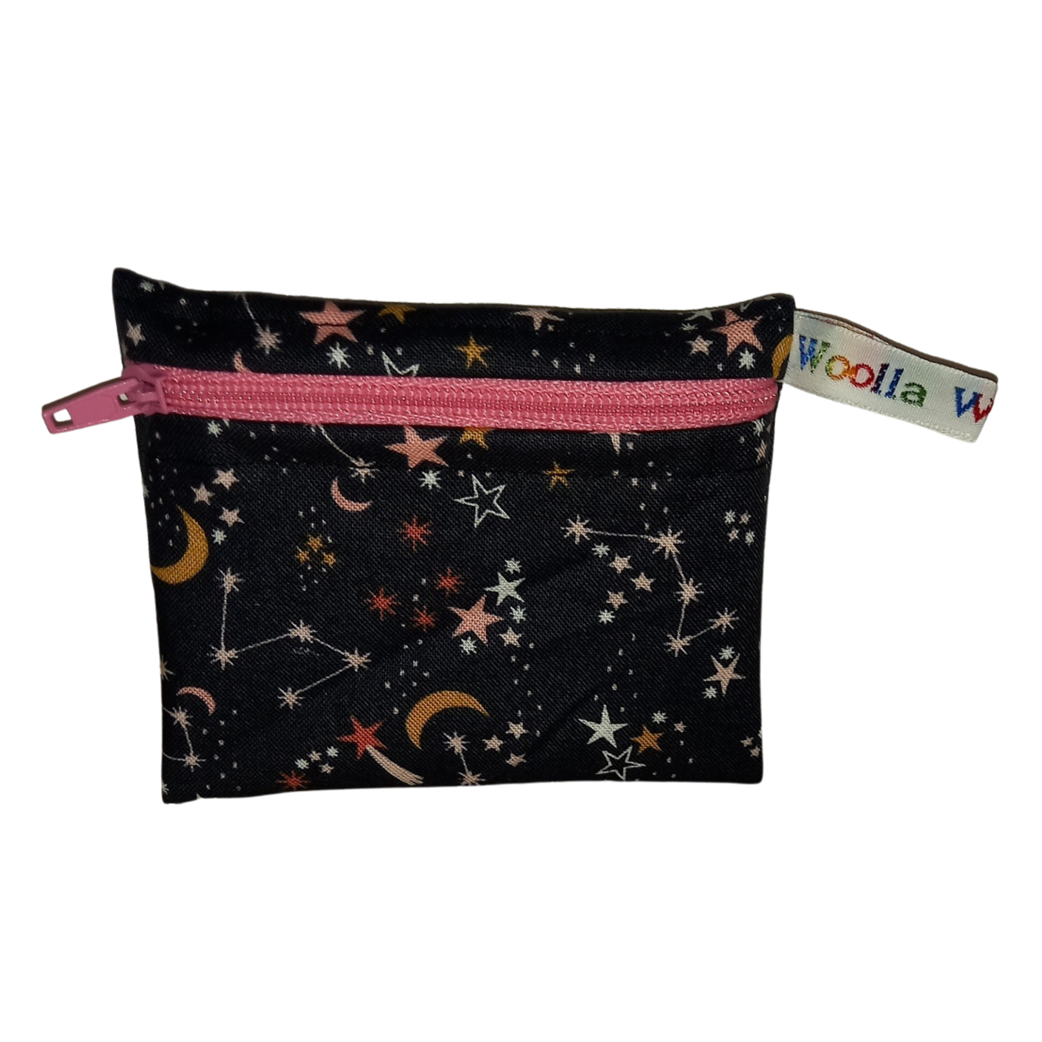 Under The stars - Snack Bag - Small Pippins Waterproof Pouch for Food, Makeup and more, Eco-Friendly and Washable Lunch, Travel, and Storage