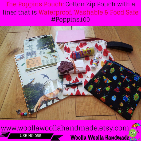 Red Anime Washable Lunch Bag: Reusable Travel Toiletry Pouch