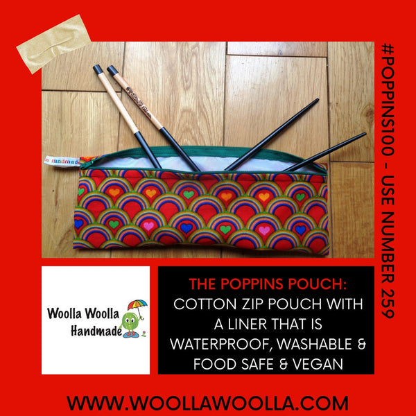 XL Straw Cutlery Pouch Extra Large Toothbrush Case, Pencil Bag, Crochet Hook Zip Pouch, Chopstick Case, Picnic  Work Lunch Rugby Players