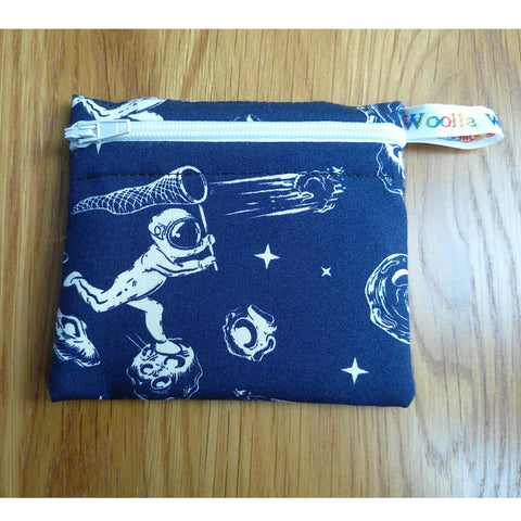 Snack Bag, Pouch for Food, Organise, Store, Protect, Eco-Friendly and Washable Lunch, Travel, and Storage - Moon Chaser