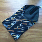 Reusable Sandwich Wrap: Vegan Eco-Friendly Lunchbox, Fishing Rods Print