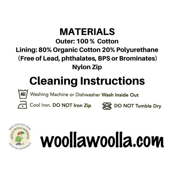 Small Reusable Snack Pouch Waterproof Food Bag, Eco-Friendly Washable Fabric Zip for Snacks, Change, Cosmetics, Accessories  Lime Crane