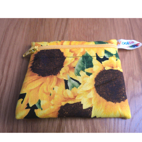 Snack Bag, Pouch for Food, Organise, Store, Protect, Eco-Friendly and Washable Lunch, Travel, and Storage - Pippins Sunflower Patch