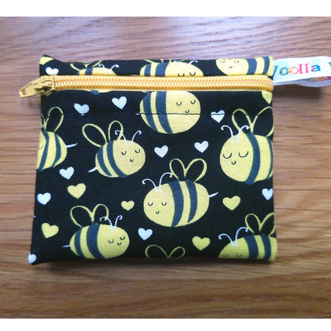 Snack Bag, Pouch for Food, Organise, Store, Protect, Eco-Friendly and Washable Lunch, Travel, and Storage - Chonky Bees