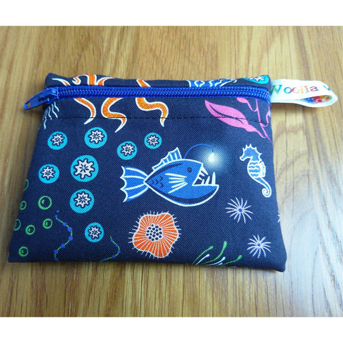 Snack Bag, Pouch for Food, Organise, Store, Protect, Eco-Friendly and Washable Lunch, Travel, and Storage - Pippins Sea Creatures