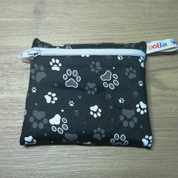 Snack Bag, Pouch for Food, Organise, Store, Protect, Eco-Friendly and Washable Lunch, Travel, and Storage - BW Pawprints