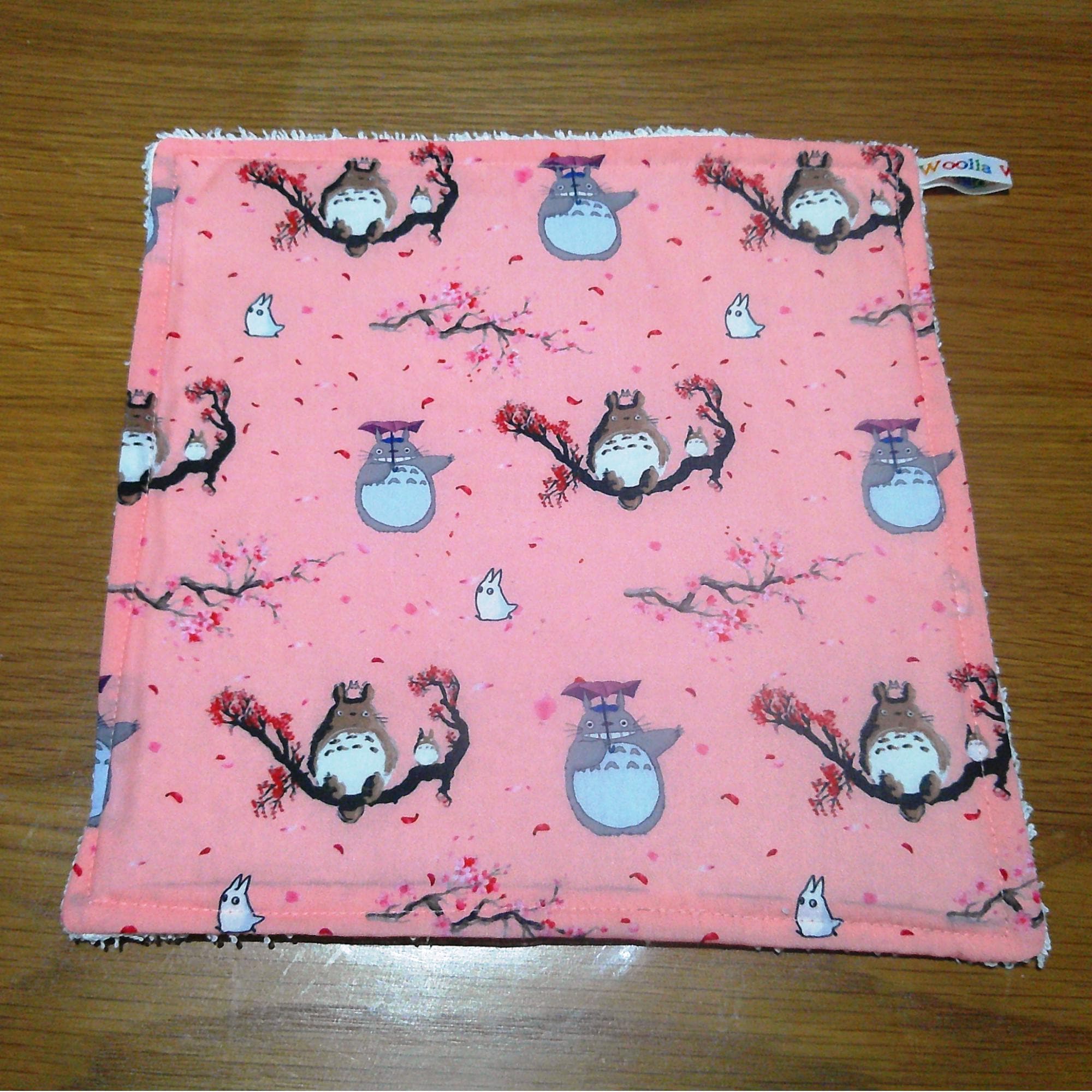 Face Flannel, Towel backed cloth, Wash Cloth, UnPaper Towel, Face Wipe, Makeup Remover, Eco Friendly, Plastic Free - Anime Branch