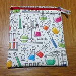 Small Reusable Snack Pouch: Waterproof Fabric Food Bag - Bright Science