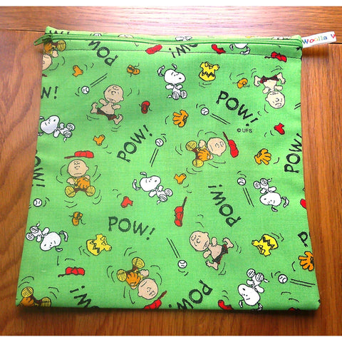 Large Reusable Waterproof Pouch: Eco-Friendly Zip Bag for Travel, Toiletries, and Food