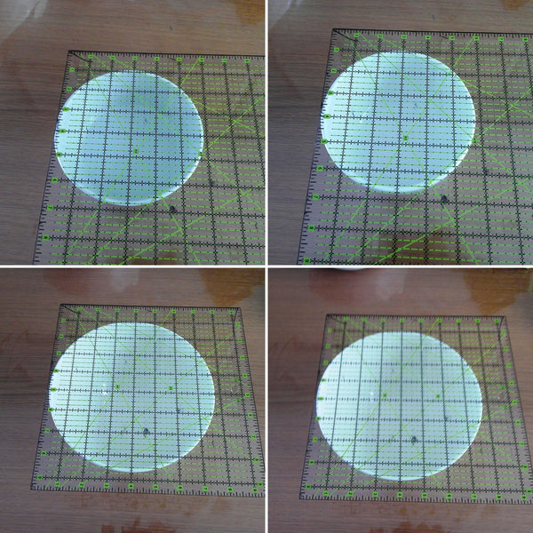 Handmade Microwave Bowl Cozy: Pastel Clouds, Reversible Cotton Hot Pad