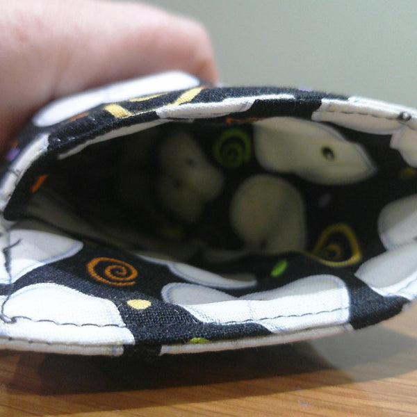 Handmade Padded Glasses Case: Cotton Queen Bee Eyewear Sleeve