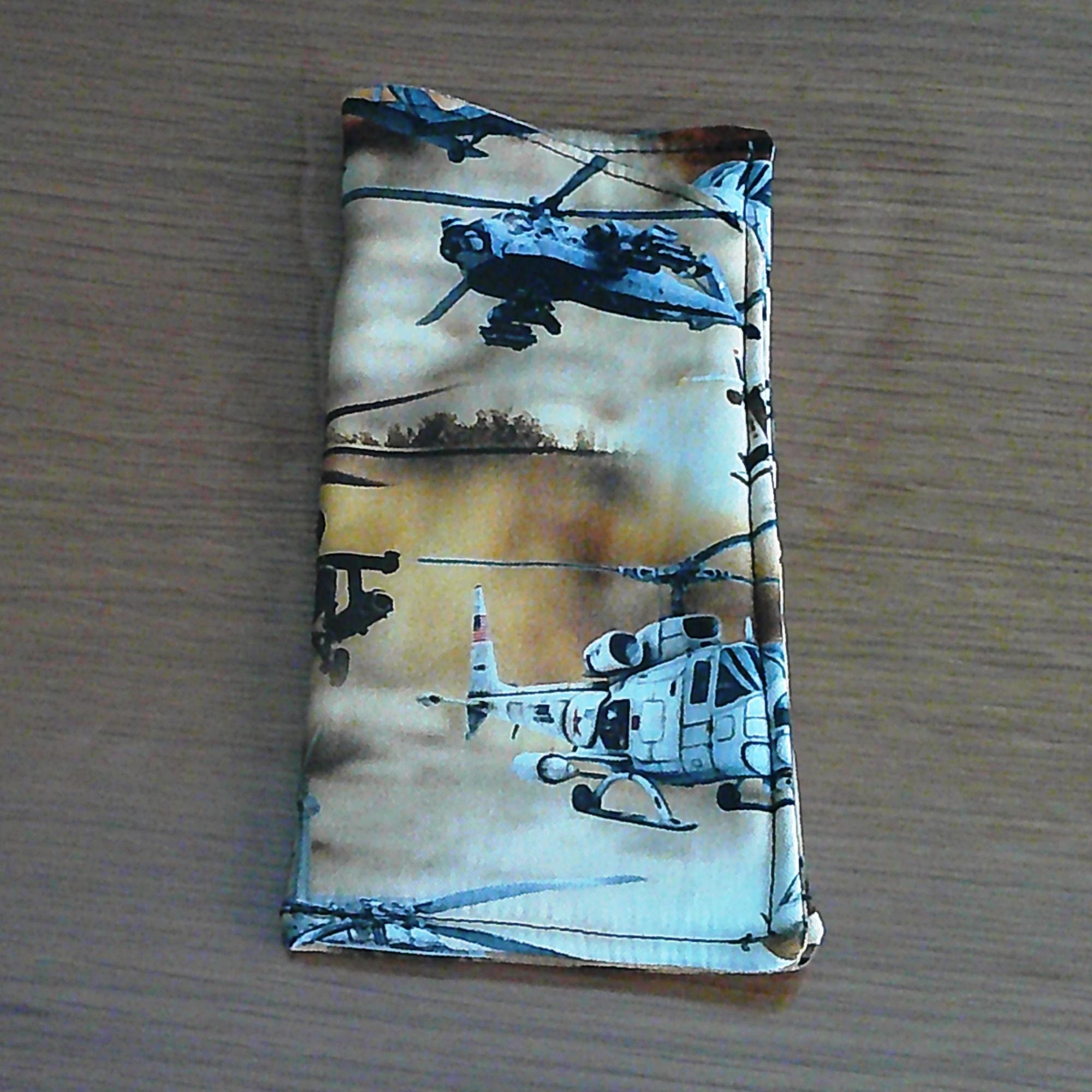 Handmade Padded Cotton Glasses Case: Eco-Friendly Eyewear Sleeve