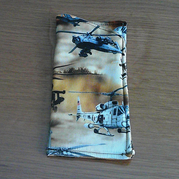 Handmade Padded Cotton Glasses Case: Eco-Friendly Eyewear Sleeve