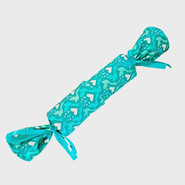 Reusable Christmas Cracker, Eco Friendly Sustainable Festive Table Decor, Refillable Zero Waste Holiday Gift Idea - Dove Peace