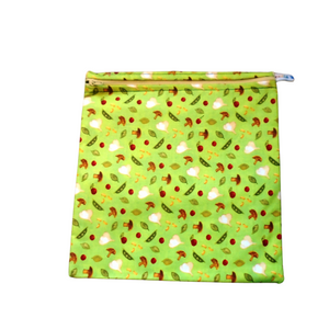 Mixed Vegetable - Large Poppins Pouch - Waterproof, Washable, Food Safe