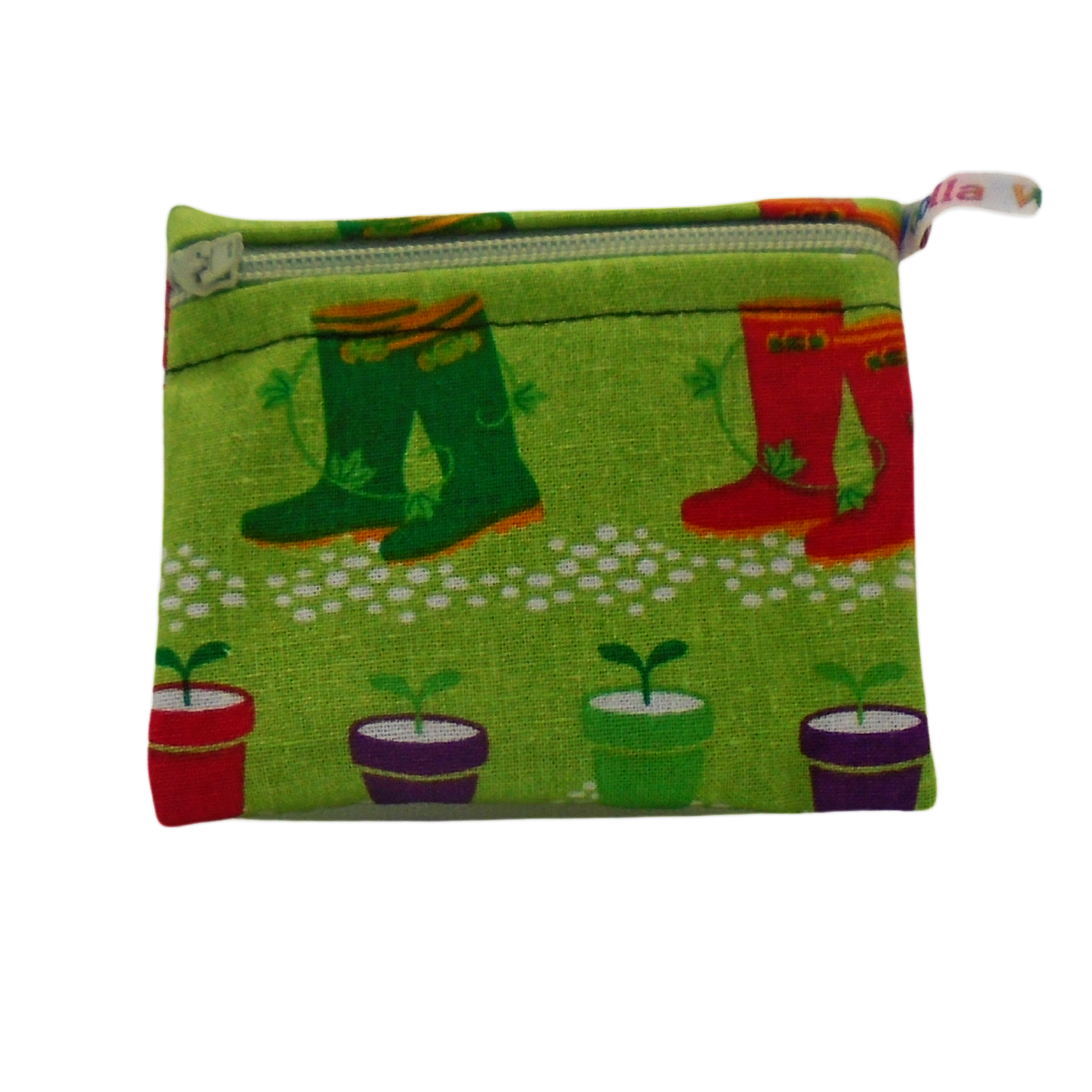 Gardening Wellies - Pippins Poppins Pouch Snack Pouch, Coin Purse, Ear Bud Case