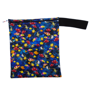 Tropical Fishy -  Handy Poppins Pouch Washable Lunch Bag