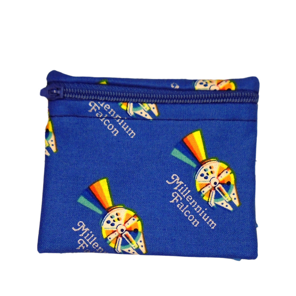Rainbow Space - Snack Bag - Small Pippins Waterproof Pouch for Food, Makeup and more, Eco-Friendly and Washable Lunch, Travel, and Storage