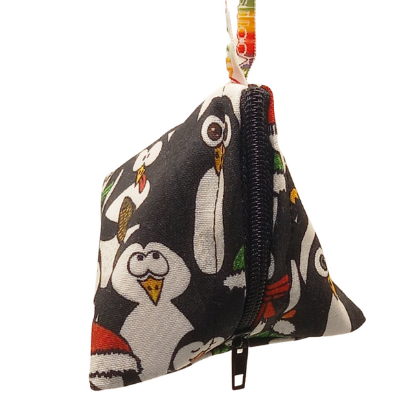 BW Penguins - Tri-Keyring Snack Poppins Pouch