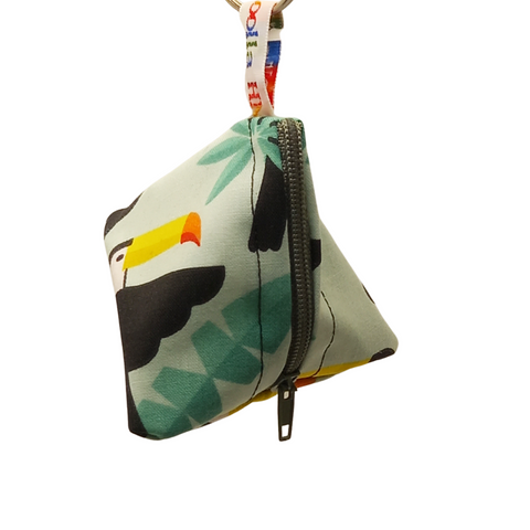 Toucan - Tri-Keyring Snack Poppins Pouch
