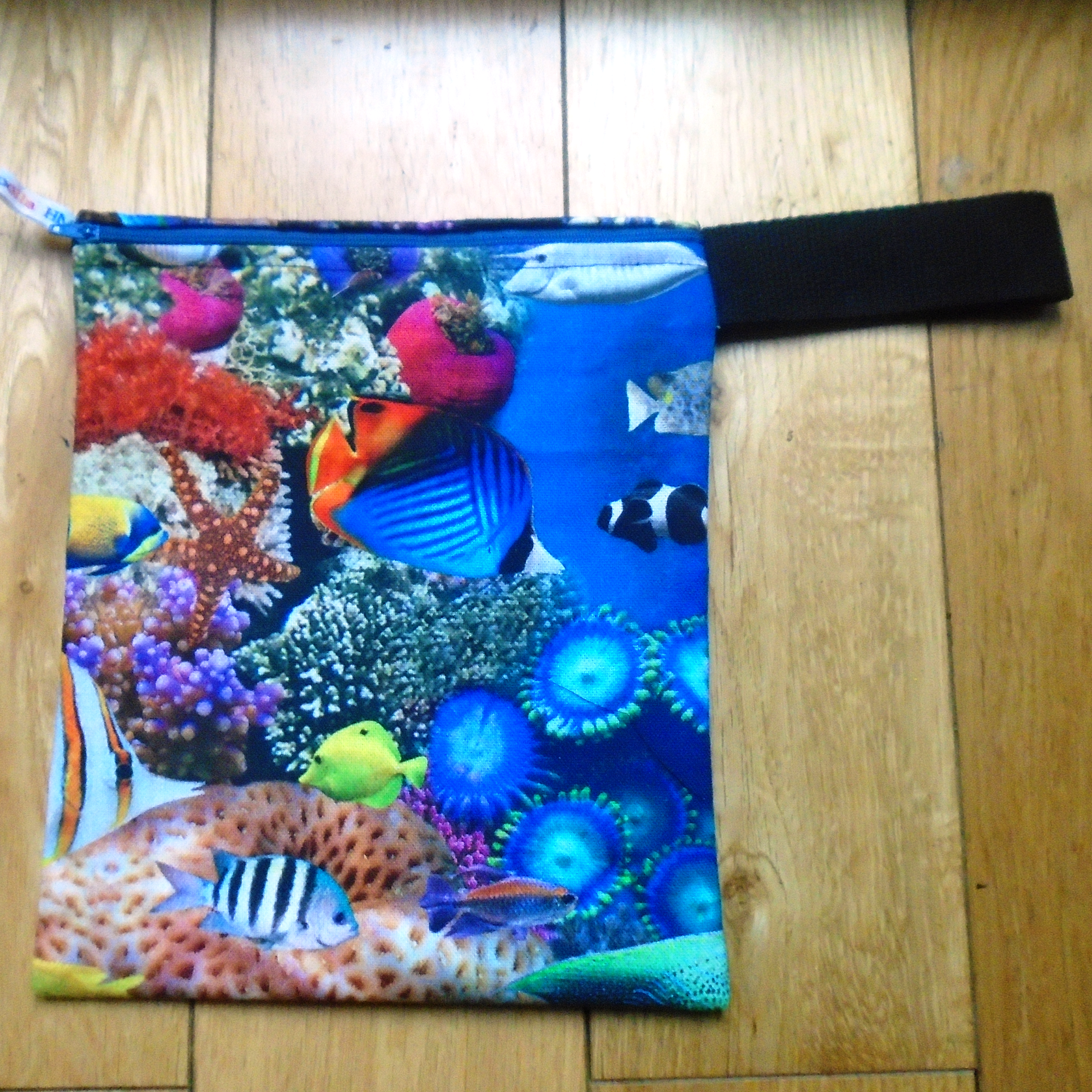 Under The Ocean 2 -  Handy Poppins Pouch Washable Lunch Bag