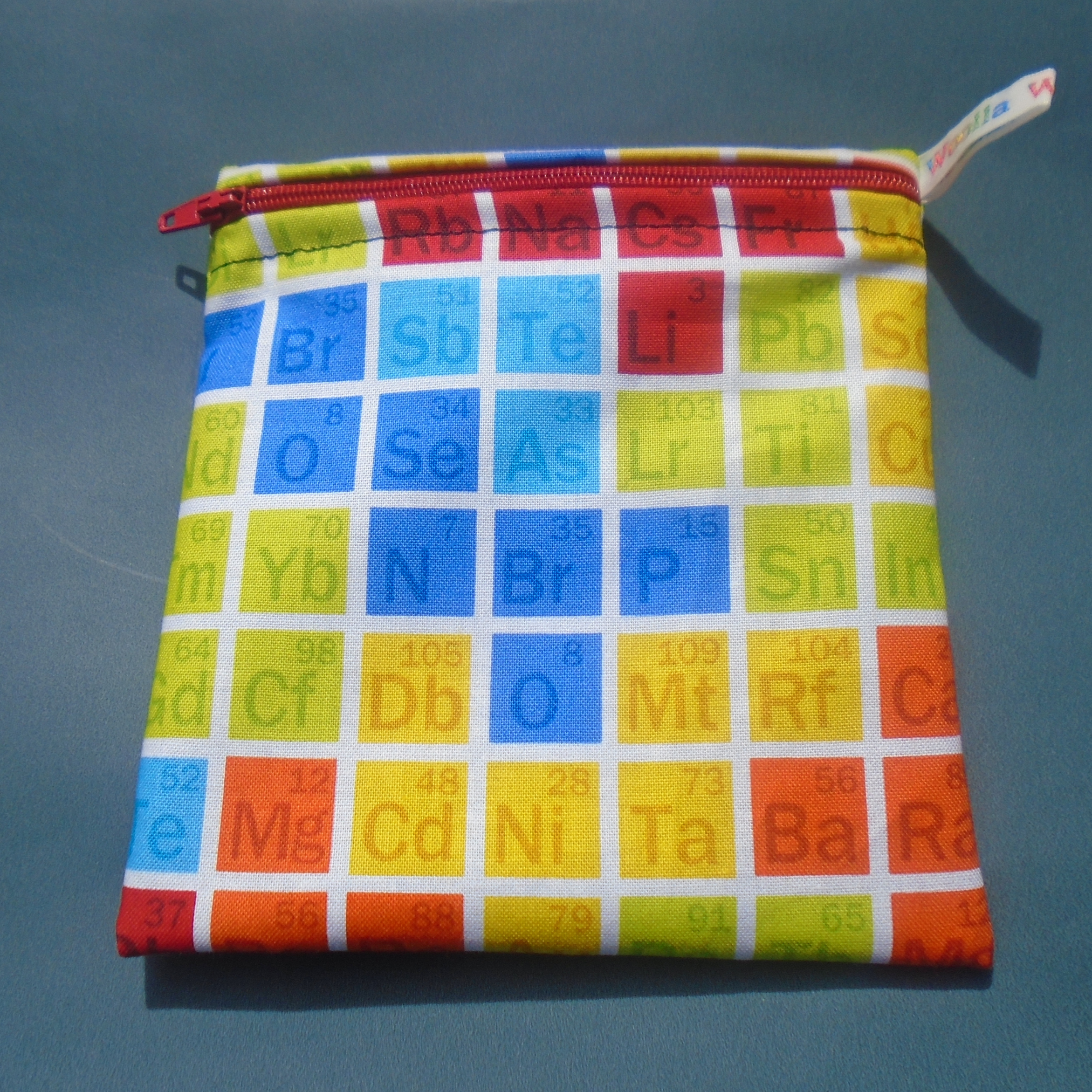 Multi Periodic Table - Small Poppins Pouch Washable Snack Bag