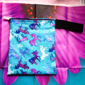Glitter Unicorns -  Handy Poppins Pouch Lunch Bag