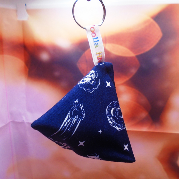 Moon chaser - Tri-Keyring Poppins Pouch