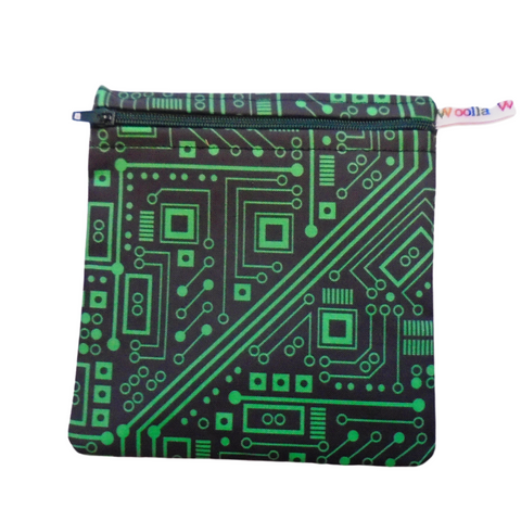 Circuits - Small Washable Snack Bag